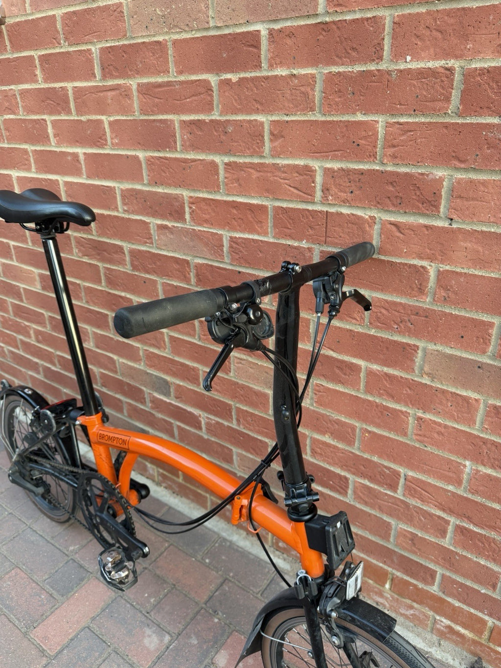 Brompton S6L Superlight Black Edition | Titanium 6-Speed Folding Bicycle