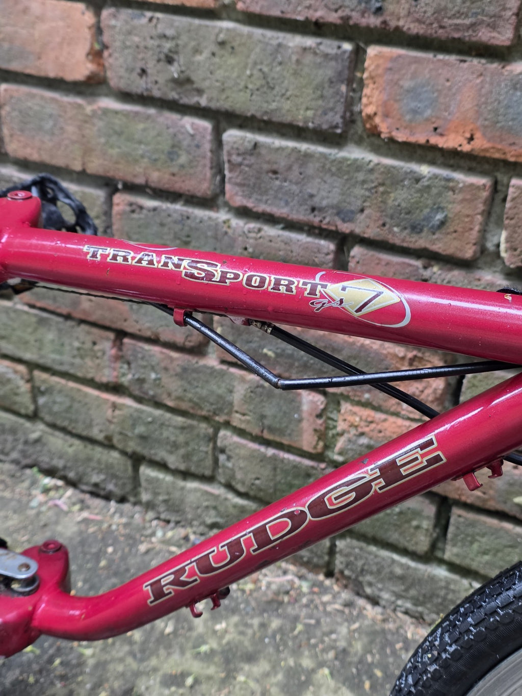 RARE* VINTAGE RUDGE TRANSPORT 7 FOLD UP BIKE BICYCLE (RESTORATION PROJECT)