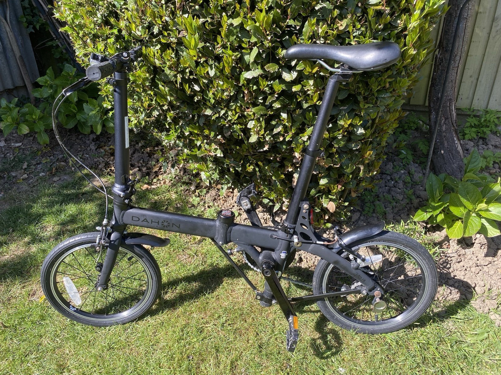 Dahon Jifo 16 Folding Lightweight Bike Matt Black