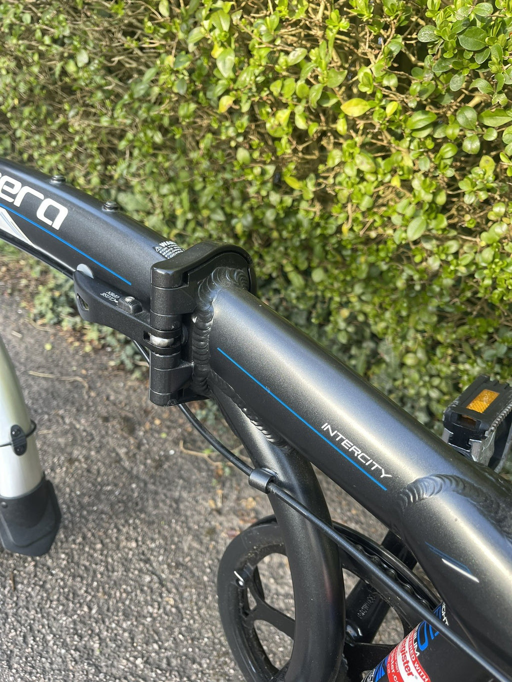 Carrera Intercity Folding Bike Black