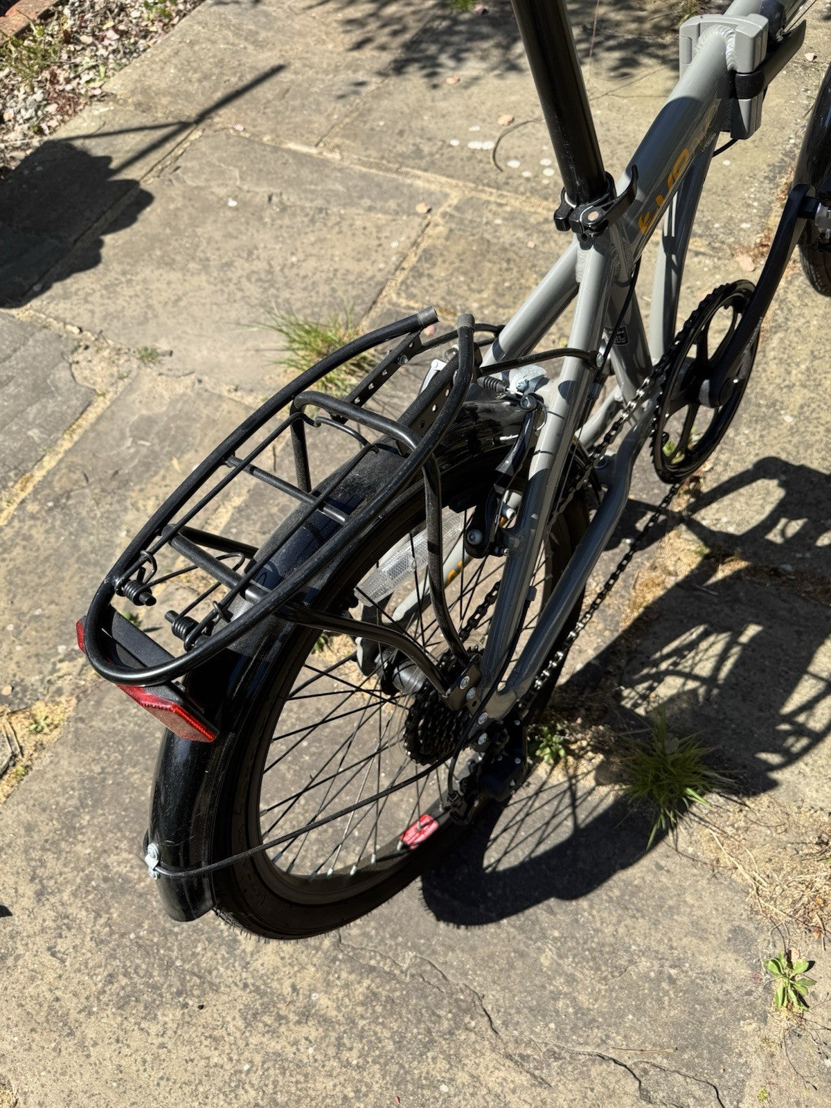 Raleigh Evo 2 Folding Bike 7-Speed Shimano Gears, Grey. Never Ridden.