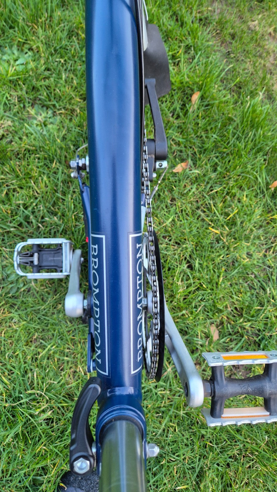 Brompton M3L 2018, 3-Speed, Blue, Great Condition