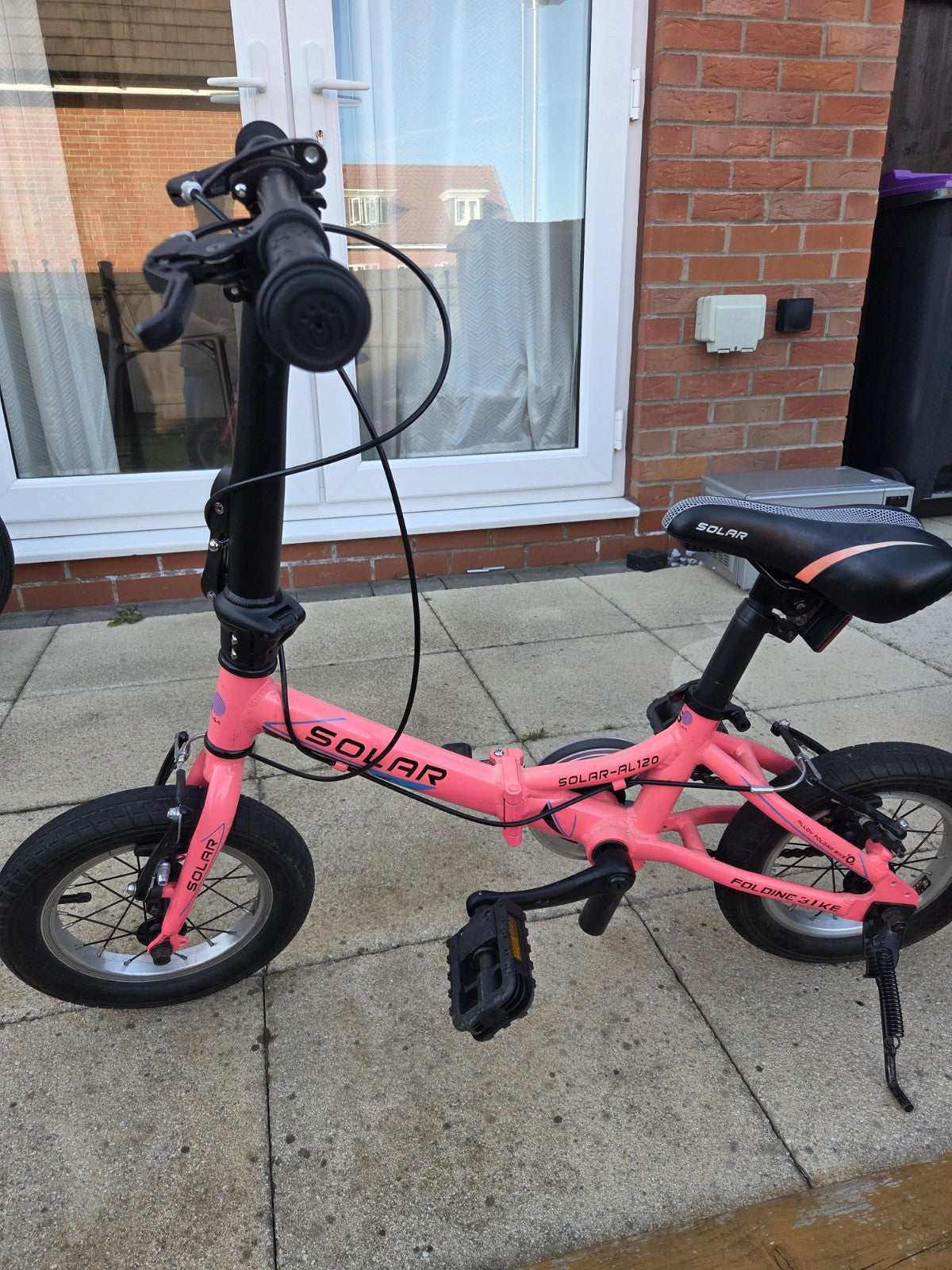 Girls' Folding Bike 12"