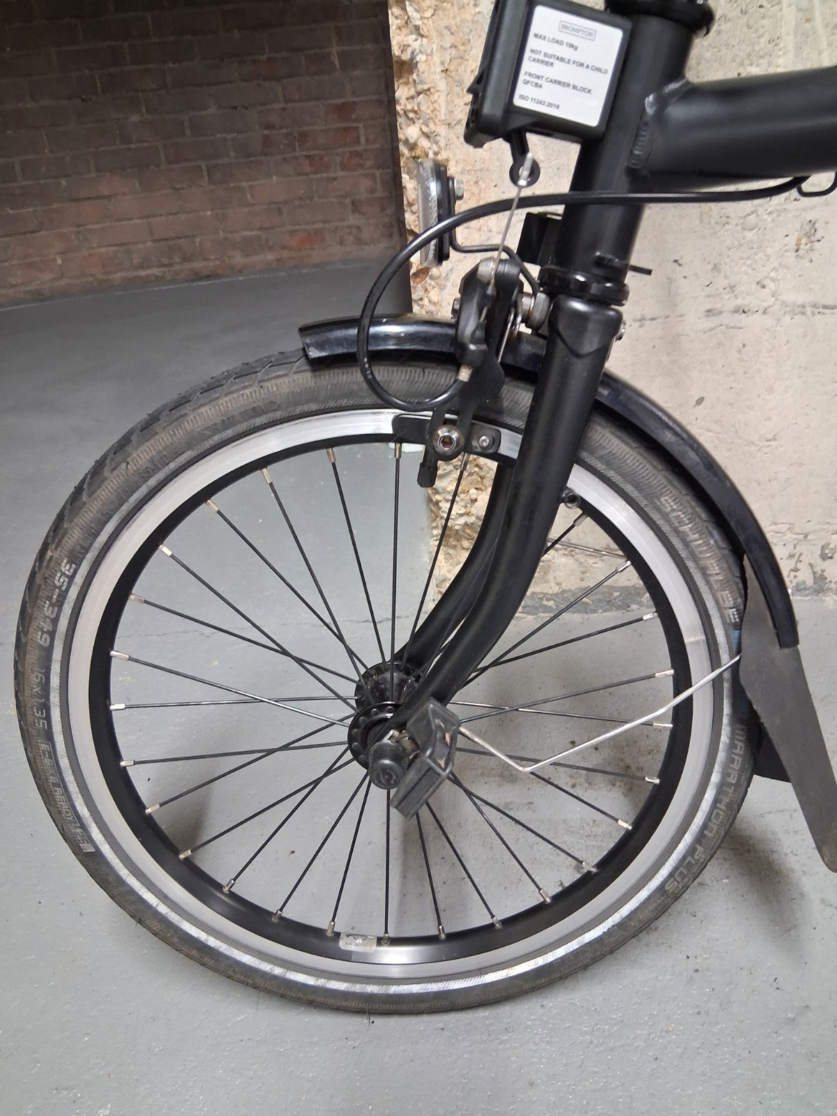 Brompton C Line 2 speed folding bicycle