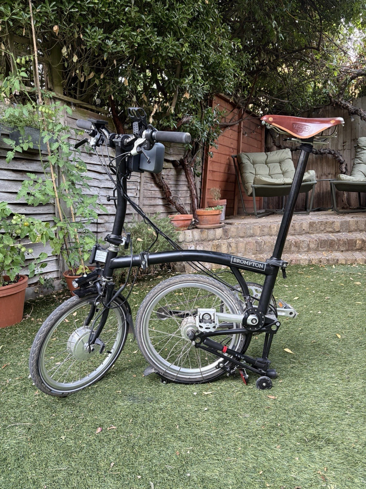 2019 Brompton M3L Folding Bicycle with Swytch Extra