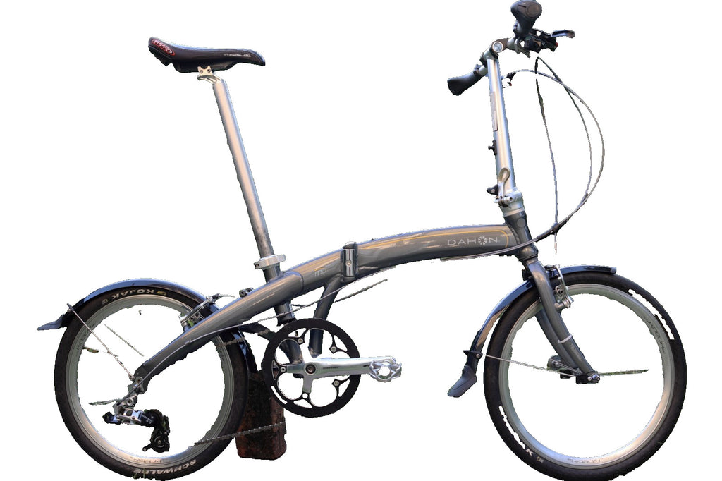 Dahon Mu SL Pro top-of-range ~2009 folding bike 9-spd 20" wheels ~9kg superlight
