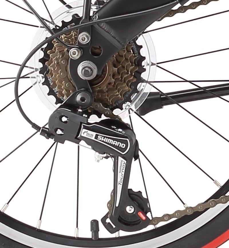 Folding 20" Alloy Bike 7 Speed Lightweight Commuter Bicycle 12kg City