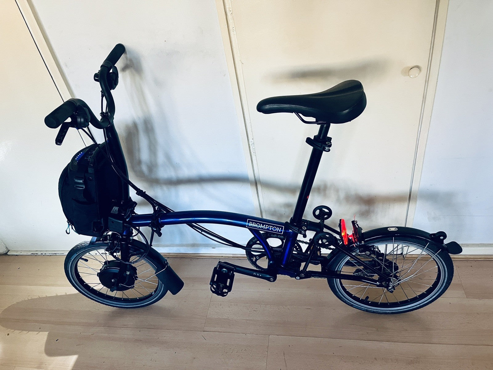 Brompton bike C Line Explore -e- 6-Speed,  Blue Lacquer, One Size