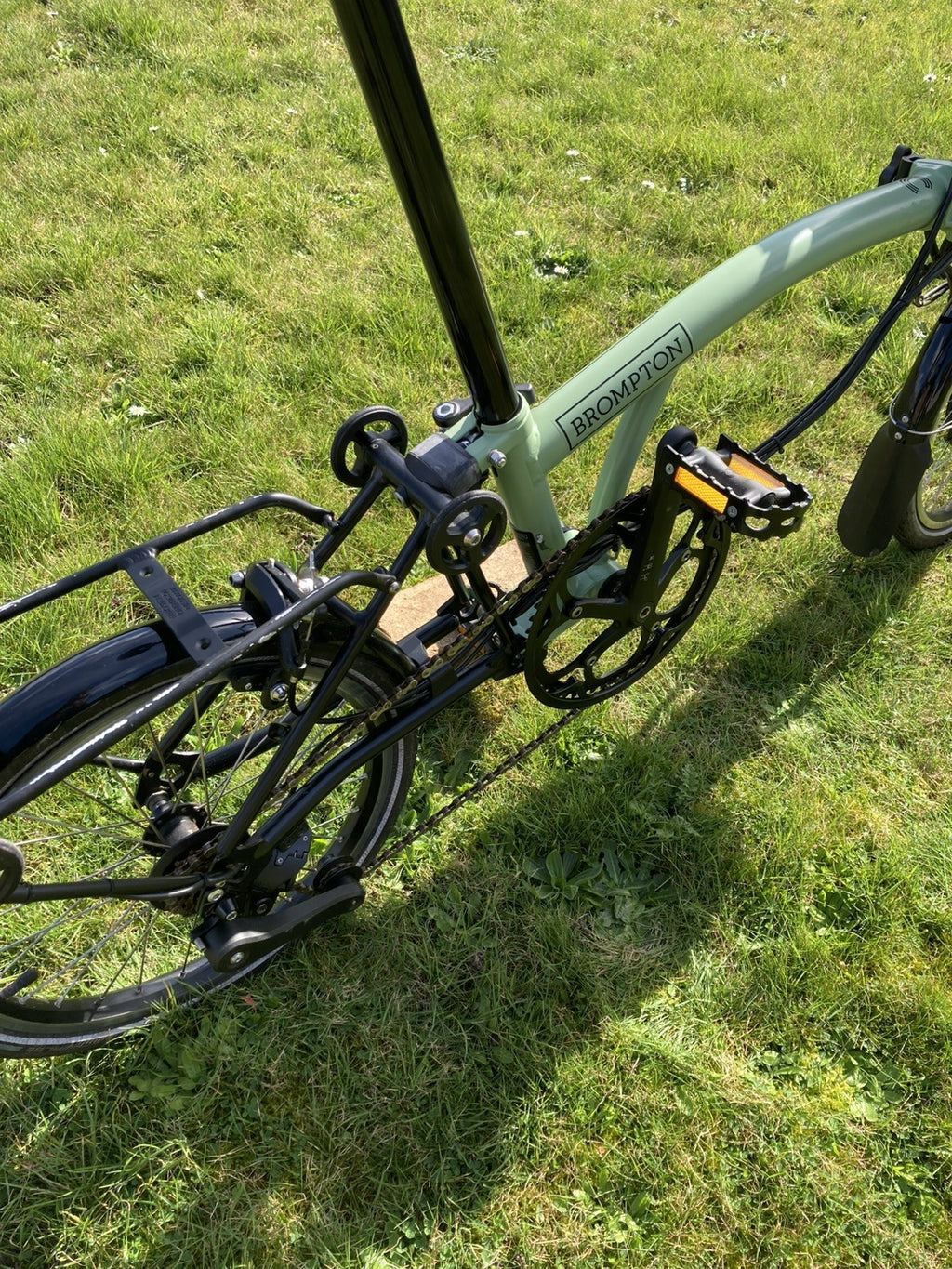 2024 C Line Brompton 4 Speed Folding Bike