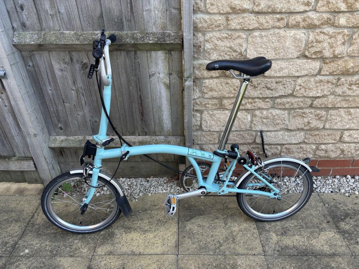 Brompton Folding Bike Turkish Green