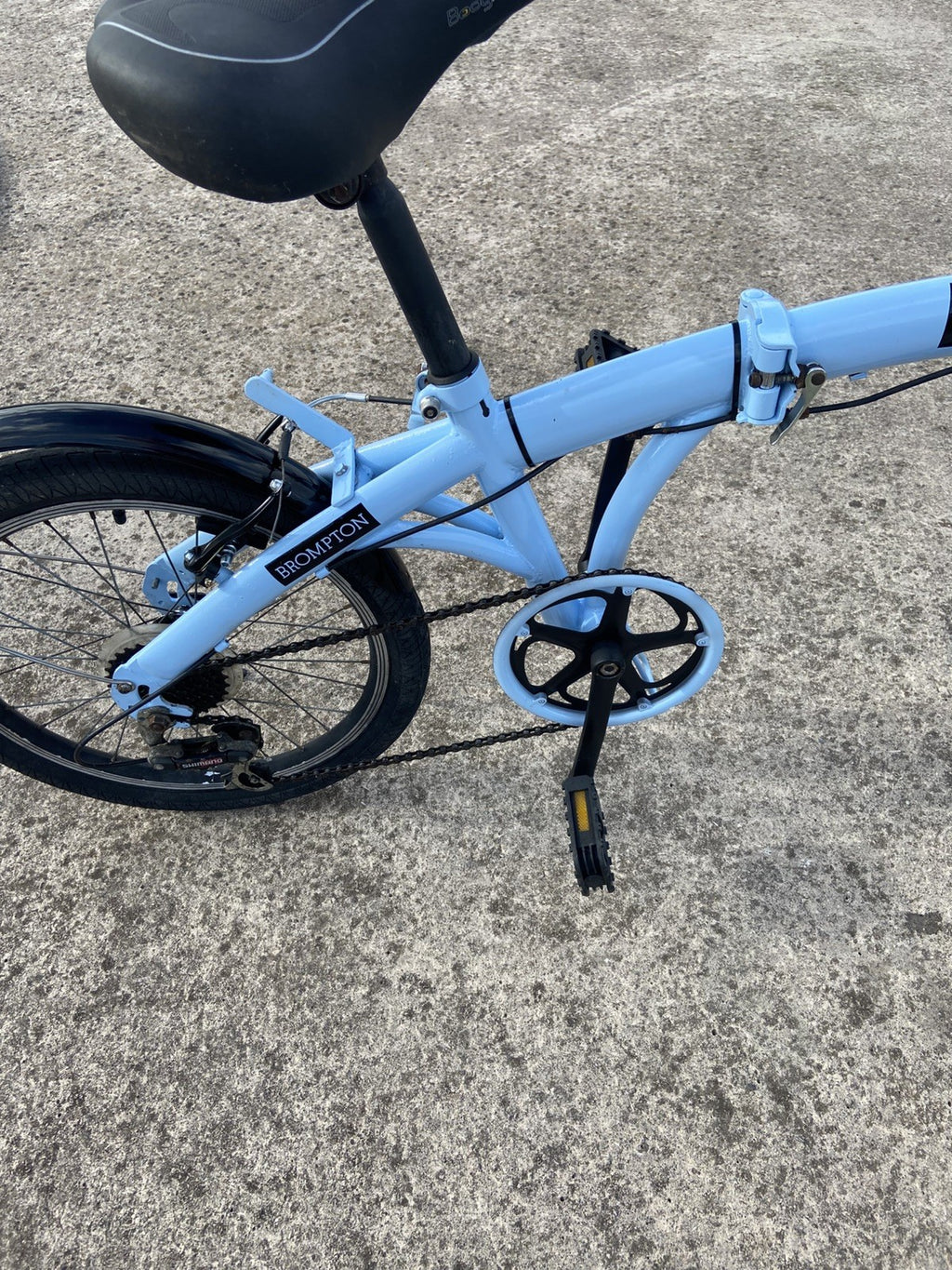 Restored vintage Fold-Up Unisex Bike/Bicycle