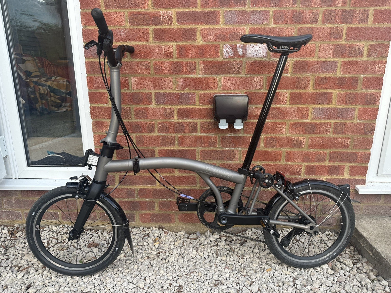 Brompton T Line M bar  4speed Extended Seatpost