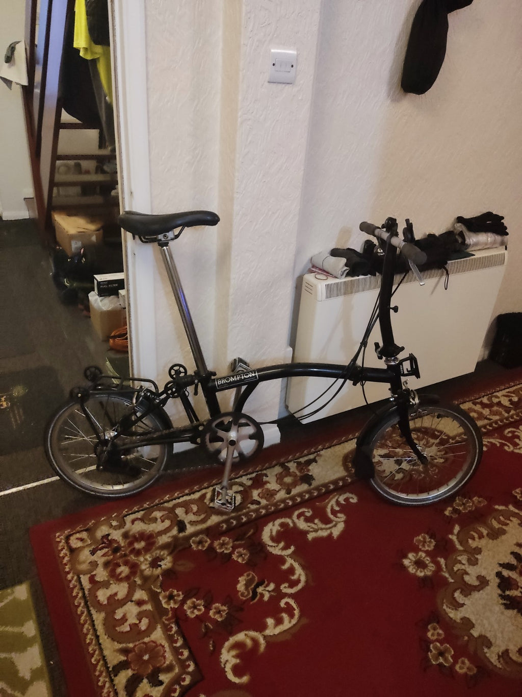 Folding Bikes Brompton 6 Speed Folding Bike Lightweight Aluminum Alloy