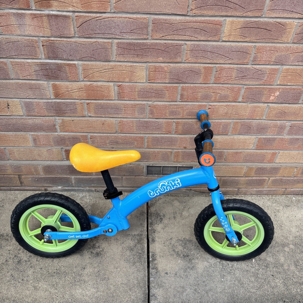 Trunki Folding Balance Bike, 12-inch Wheels (2-5yrs old) Fold to carry/car boot