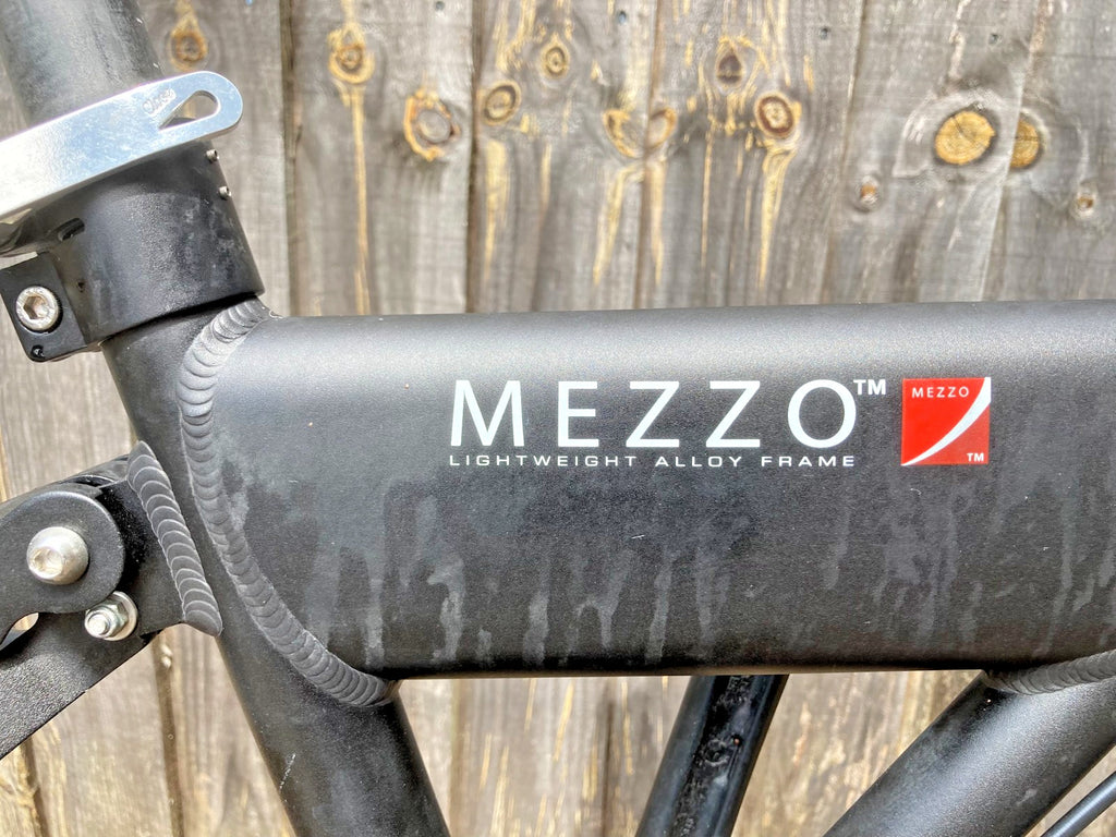 Mezzo i4 four speed black Folding Bike, 16” wheel, serviced, hardly used