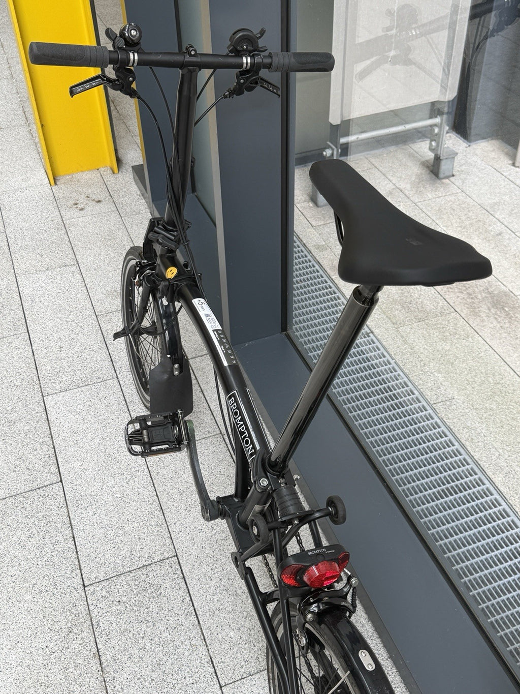brompton folding bike 6 speed c line