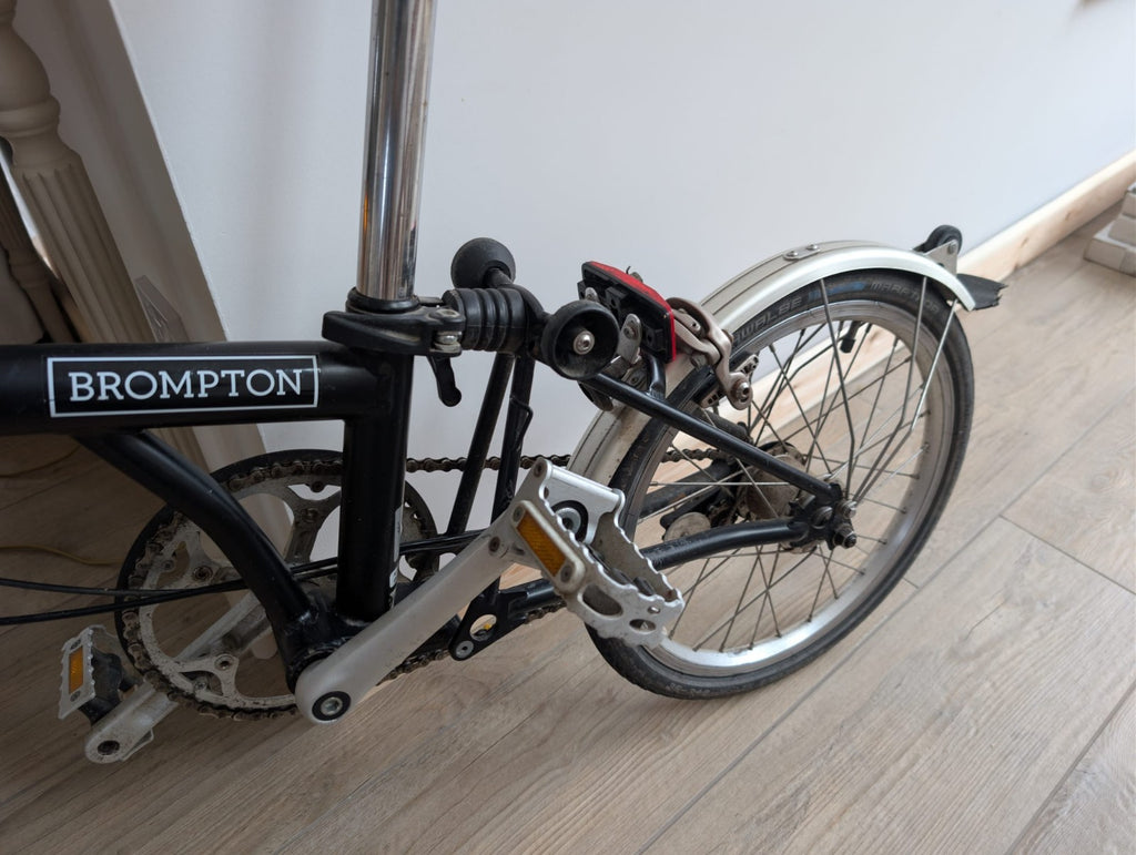 Brompton Folding Bike 3-Speed, Black