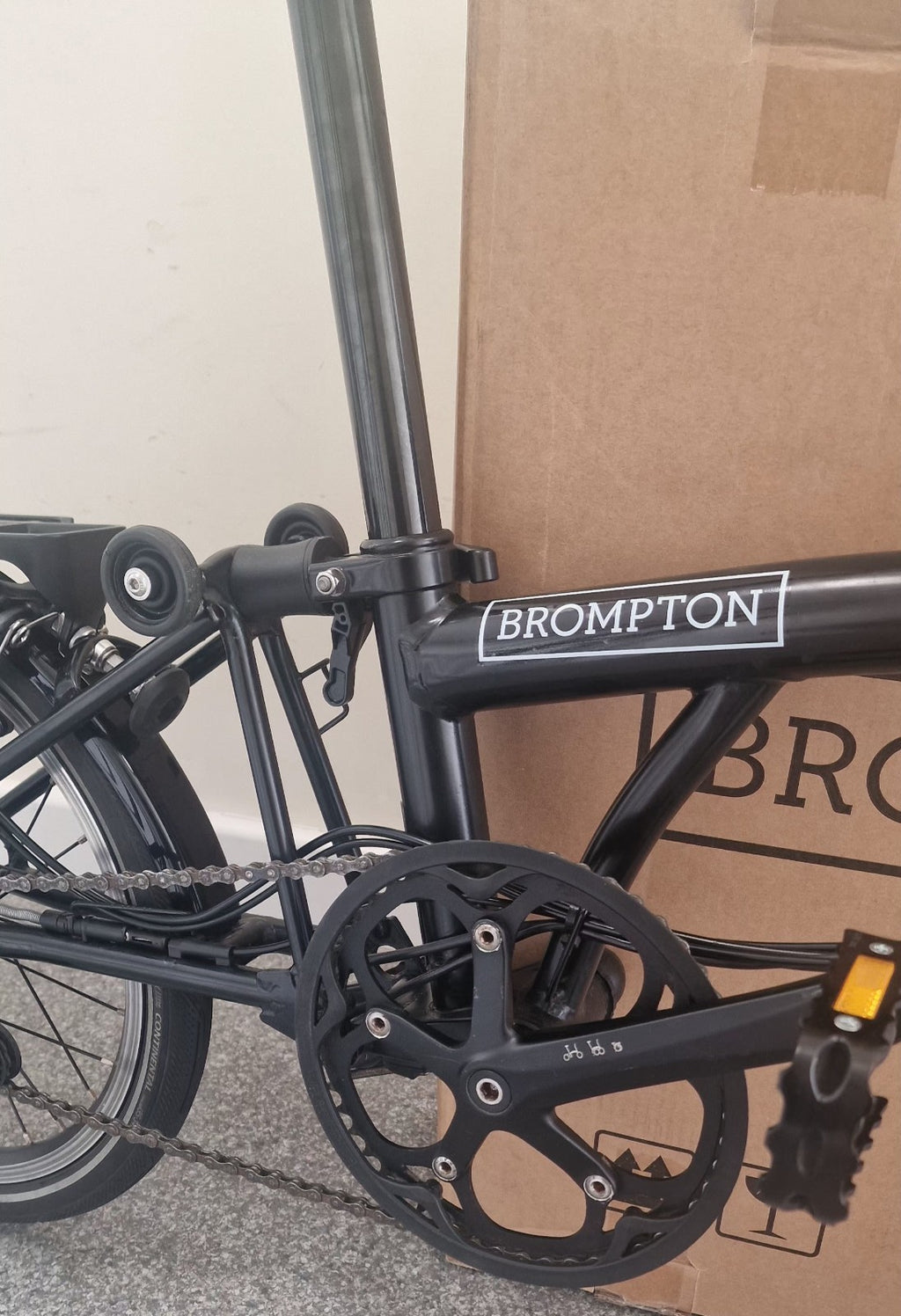 BROMPTON BLACK C Line m6L 6 Spd fold bike Free UK & Low Co$t WORLD📦🛩 🌎