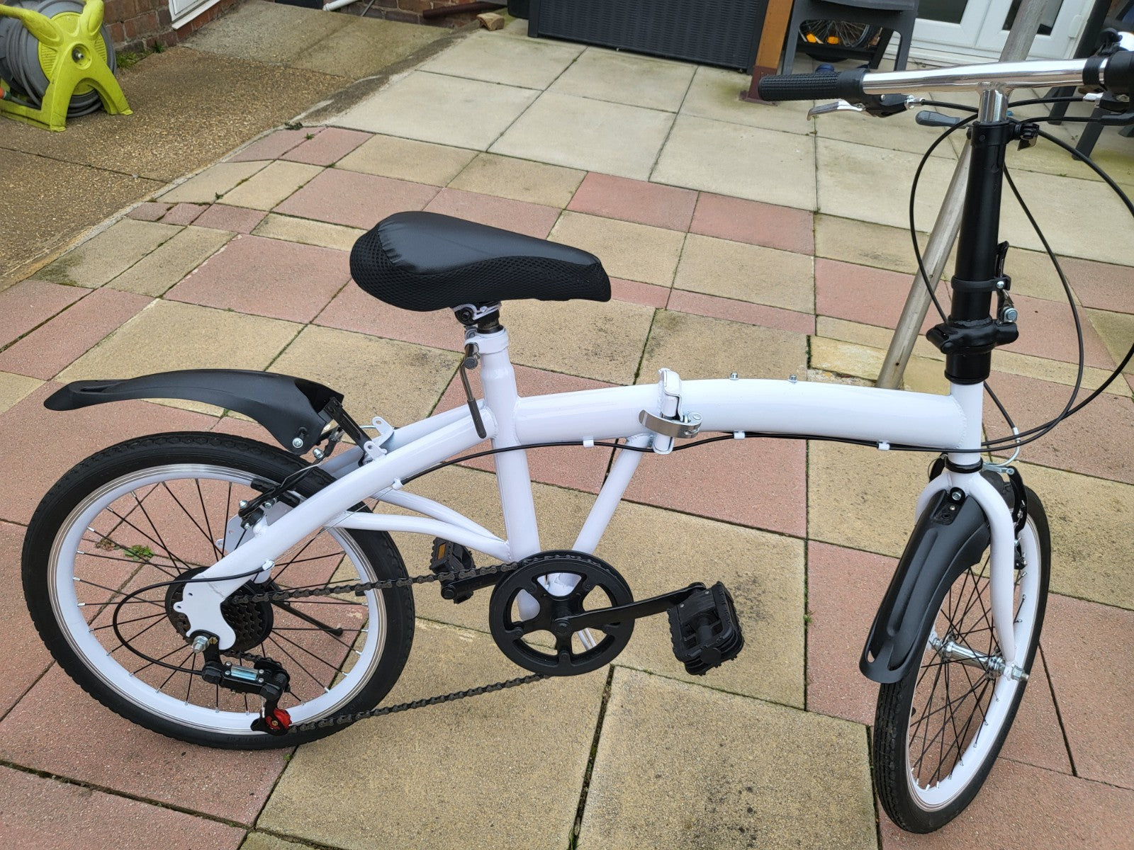 Folding Folding Bike 20" Wheel, 6-Speed, Unisex Commuter Bicycle, See Photos