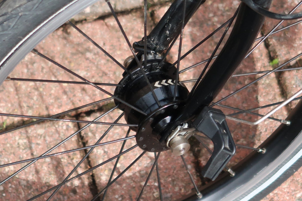 Brompton Turkish Blue Black Edition 6 Speed Dynamo Lights M Bars Collection