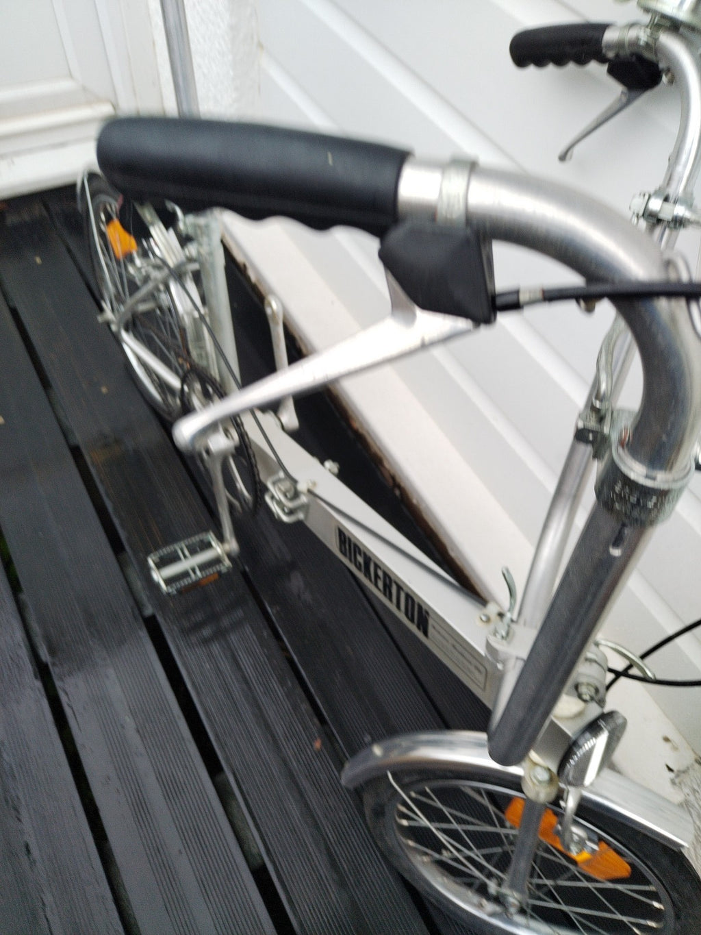 vintage Bickerton Portable Folding Bicycle single  Speed classic 1970s  ex cond