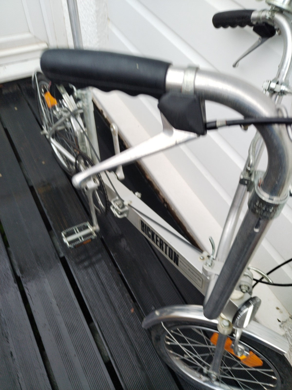 vintage Bickerton Portable Folding Bicycle single  Speed classic 1970s  ex cond