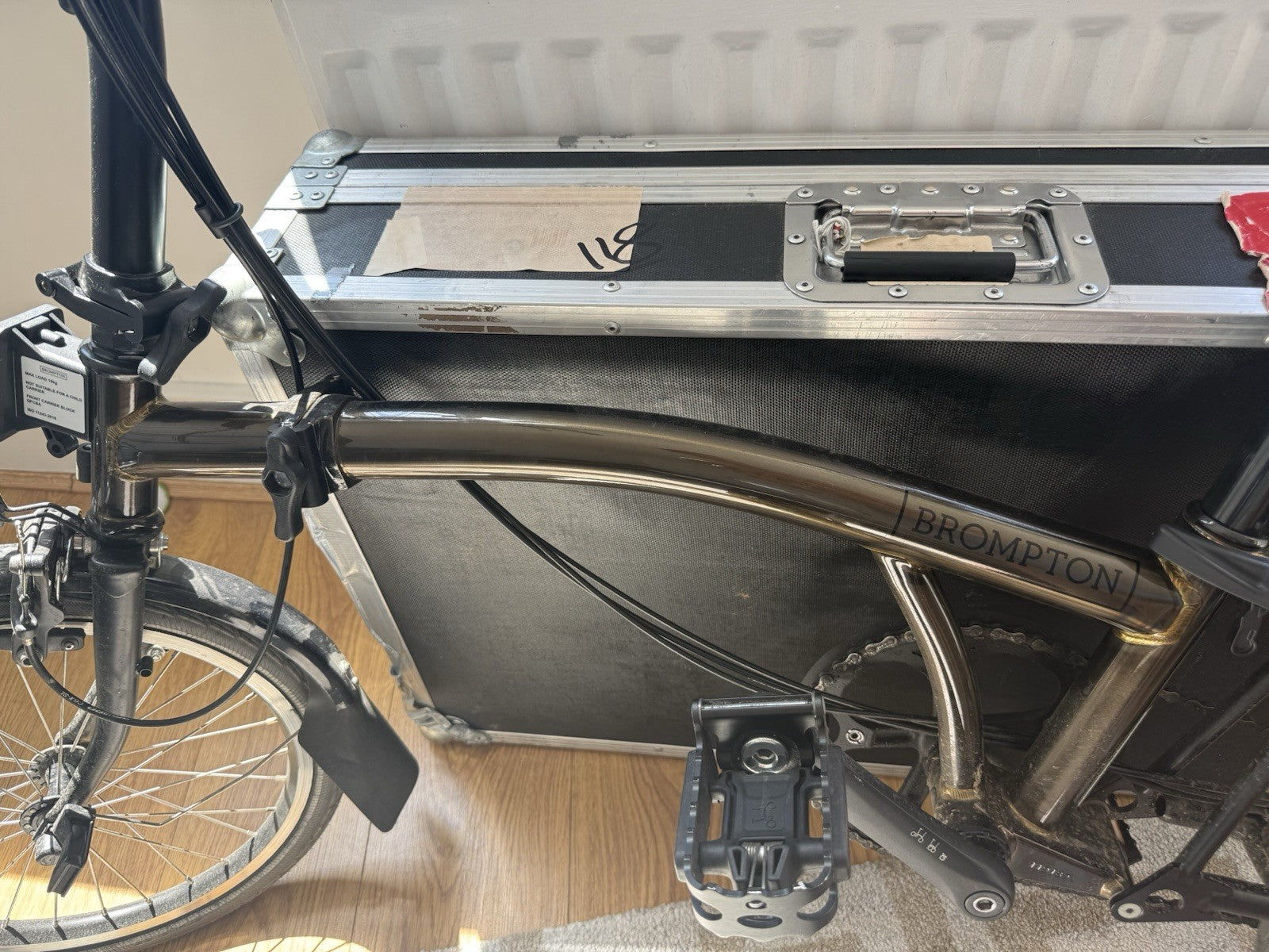 Brompton C line Explorer Folding Bike 16 in M Frame, 2025 model