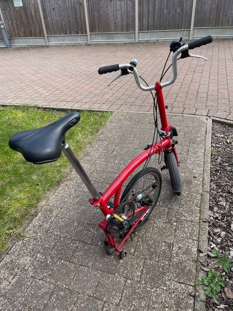 Brompton folding bike 3 speed