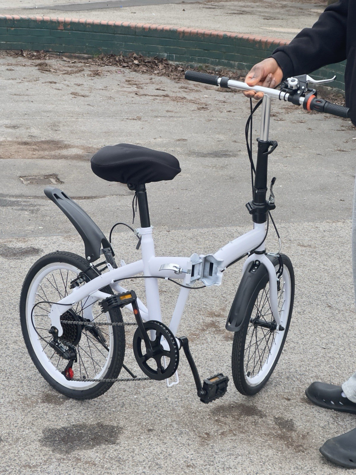 20" Folding Bike Adults Bicycle Adjustable Speed Alloy Bicycle Folding Bike UK