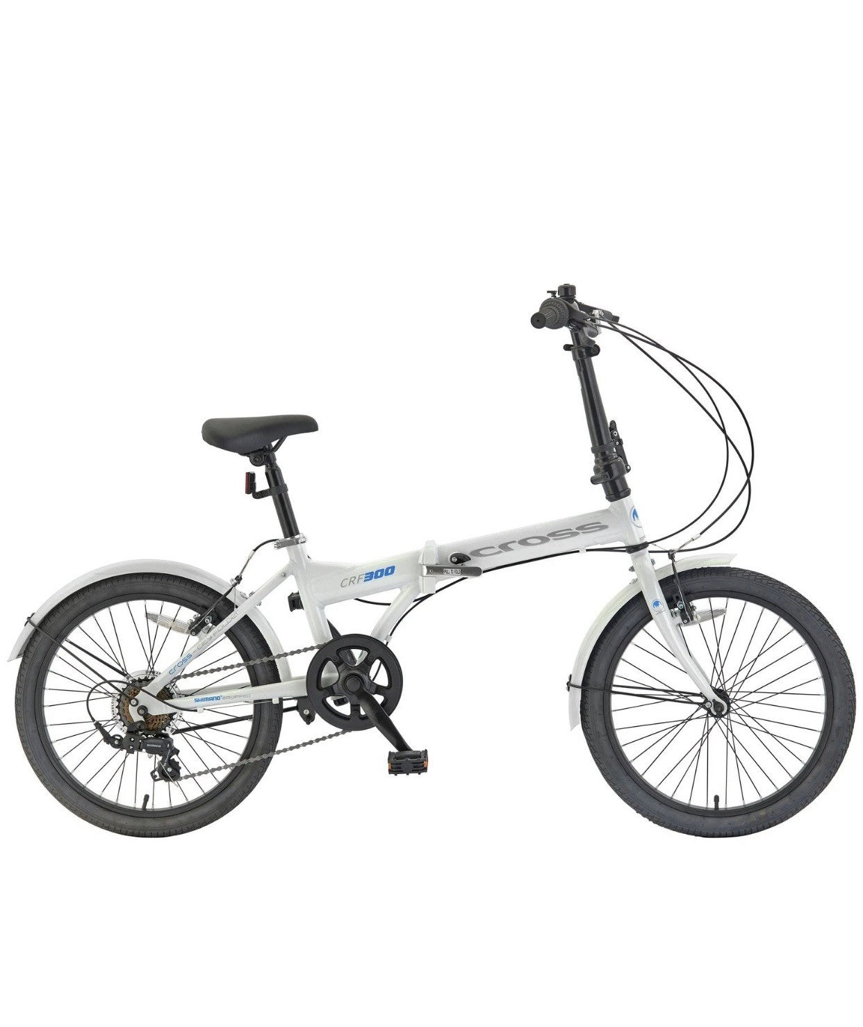Cross CRF300 20 inch wheel Folding bike. Free U lock & Pump.