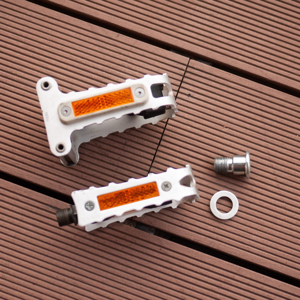 Brompton Folding Bike Folding Pedal Silver - Pair RRP£67