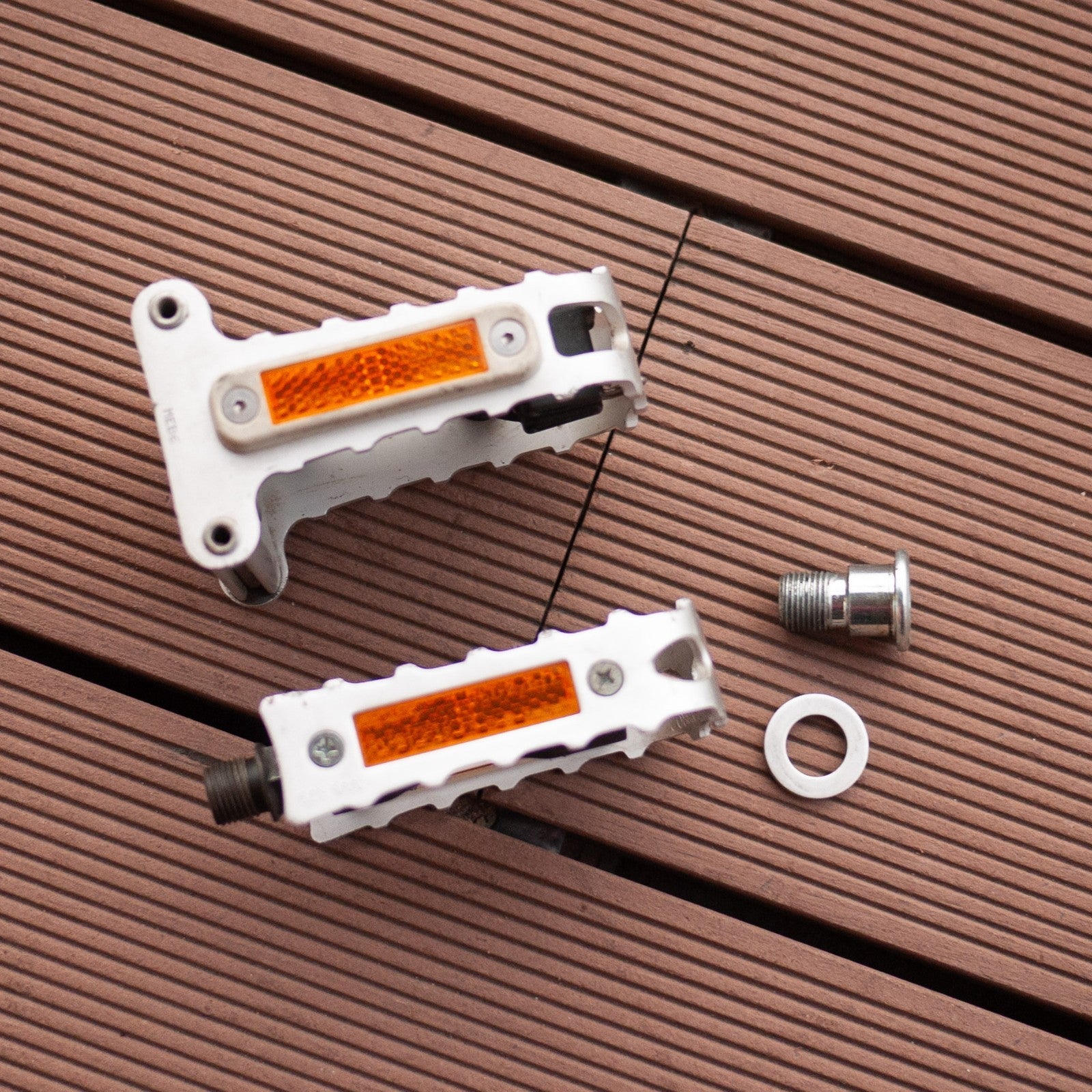 Brompton Folding Bike Folding Pedal Silver - Pair RRP£67