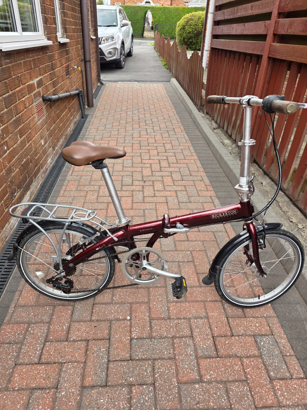 bickerton junction 1707 folding bike used