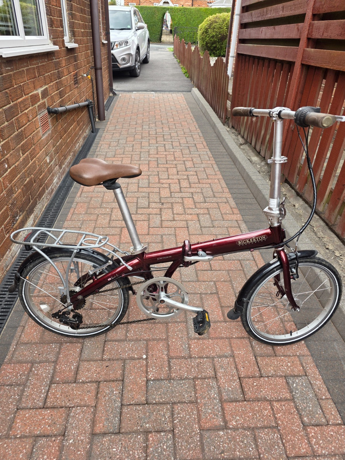 bickerton junction 1707 folding bike used