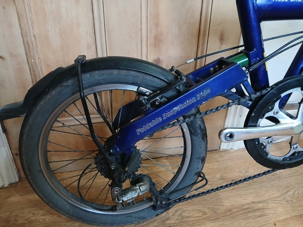 Reise & Muller Birdy Blue Folding Bike