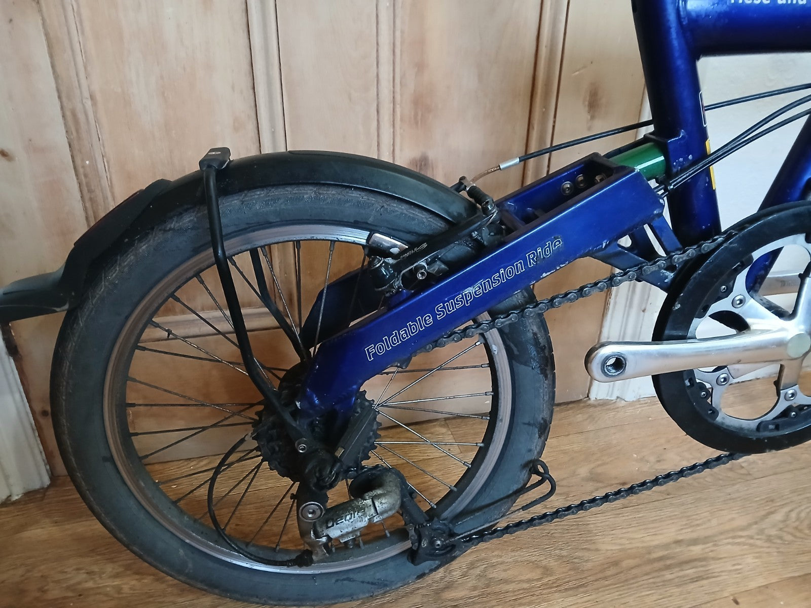 Reise & Muller Birdy Blue Folding Bike