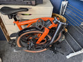 Brompton G Line Roller Frame Medium 8 Speed Alfine Adventure Orange Folding Bike