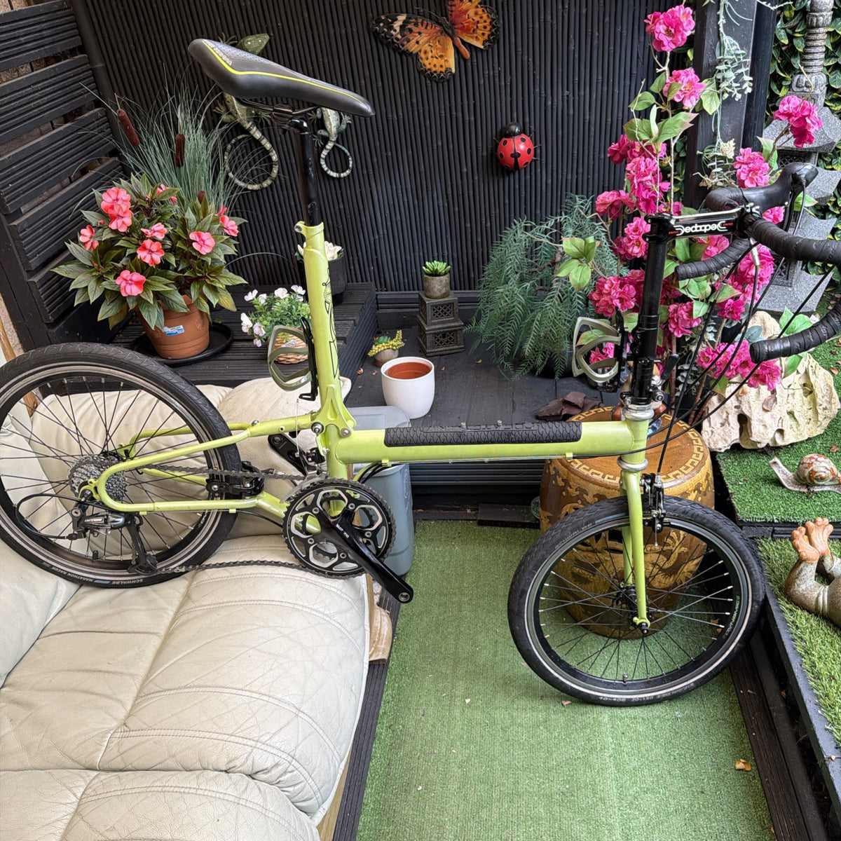 Bike Friday Folding Bike, Medium Size 20 Inch Wheels