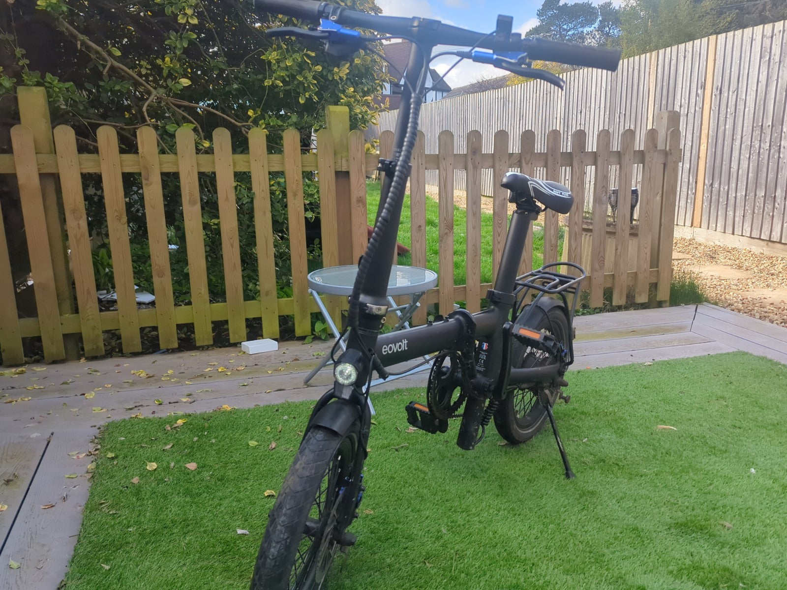Eovolt Folding Adult Bike Assisted New Battery And Brakes
