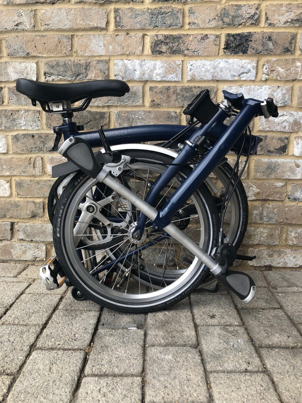 Brompton Tempest Blue 2 Speed Low S2L - WORLDWIDE DELIVERY