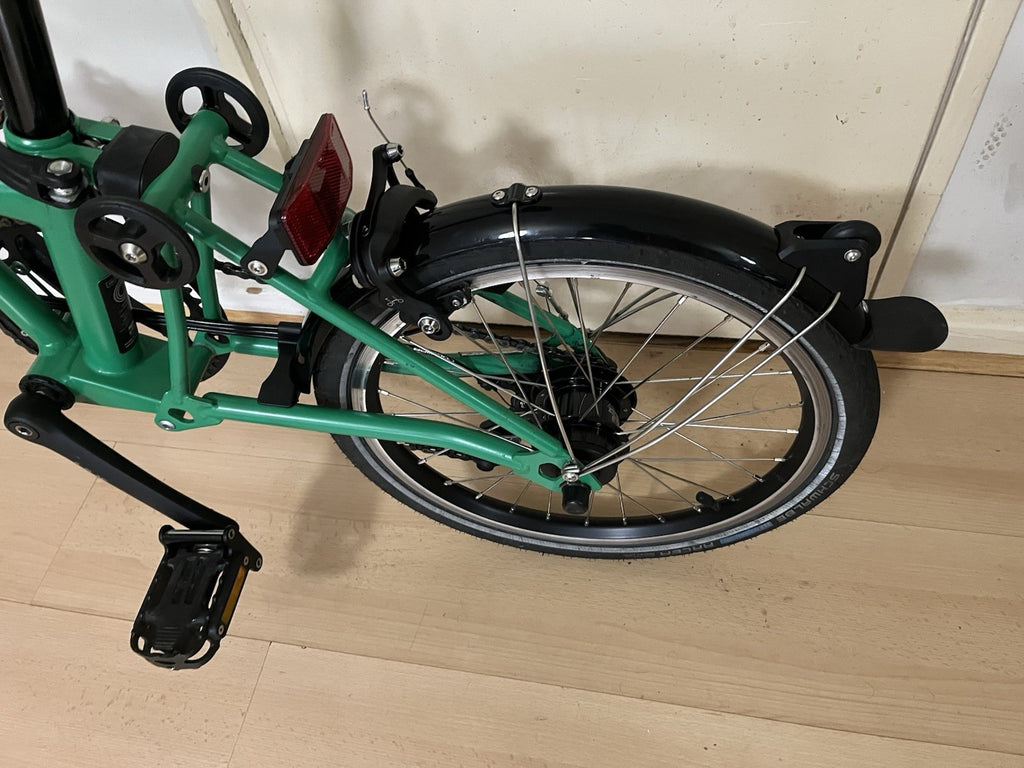 Brompton M12L C Line 12 Speed 2026 Folding Bike Palm Green EXC COND.