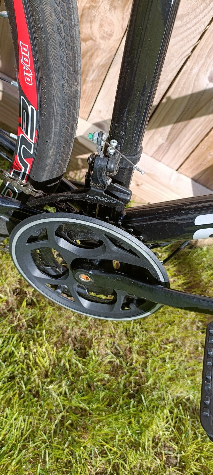 EuroBike XC580 Gravel Bike, with indoor resistance trainer kit