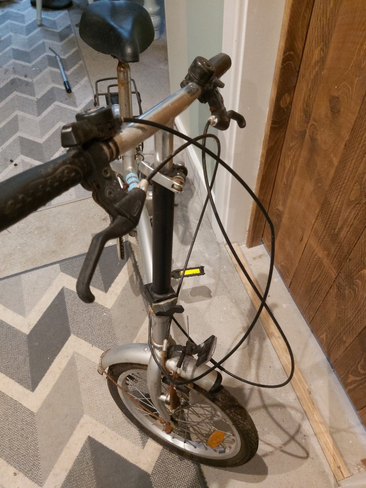 Proteam Folding Bike 6-Speed Shimano Gears, 16" Wheels