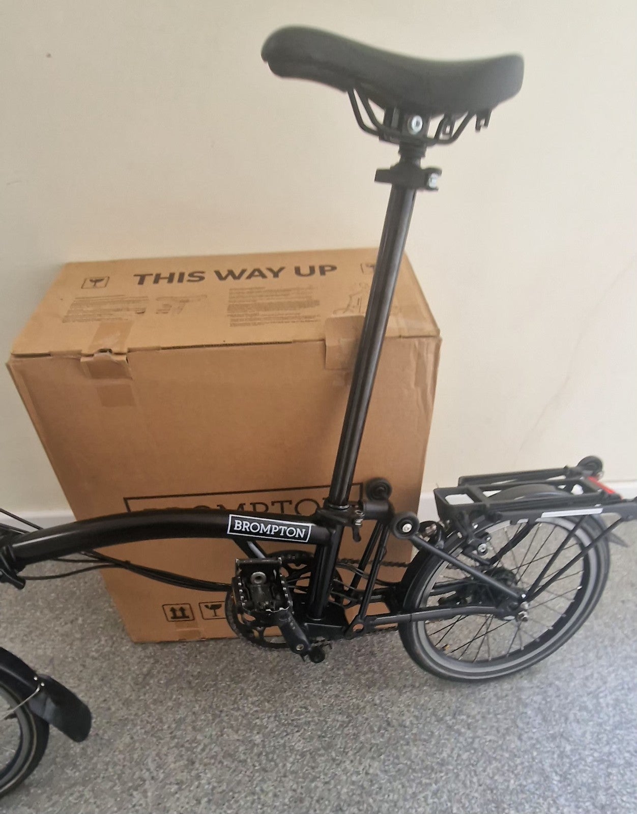 BROMPTON BLACK C Line m6L 6 Spd fold bike Free UK & Low Co$t WORLD📦🛩 🌎