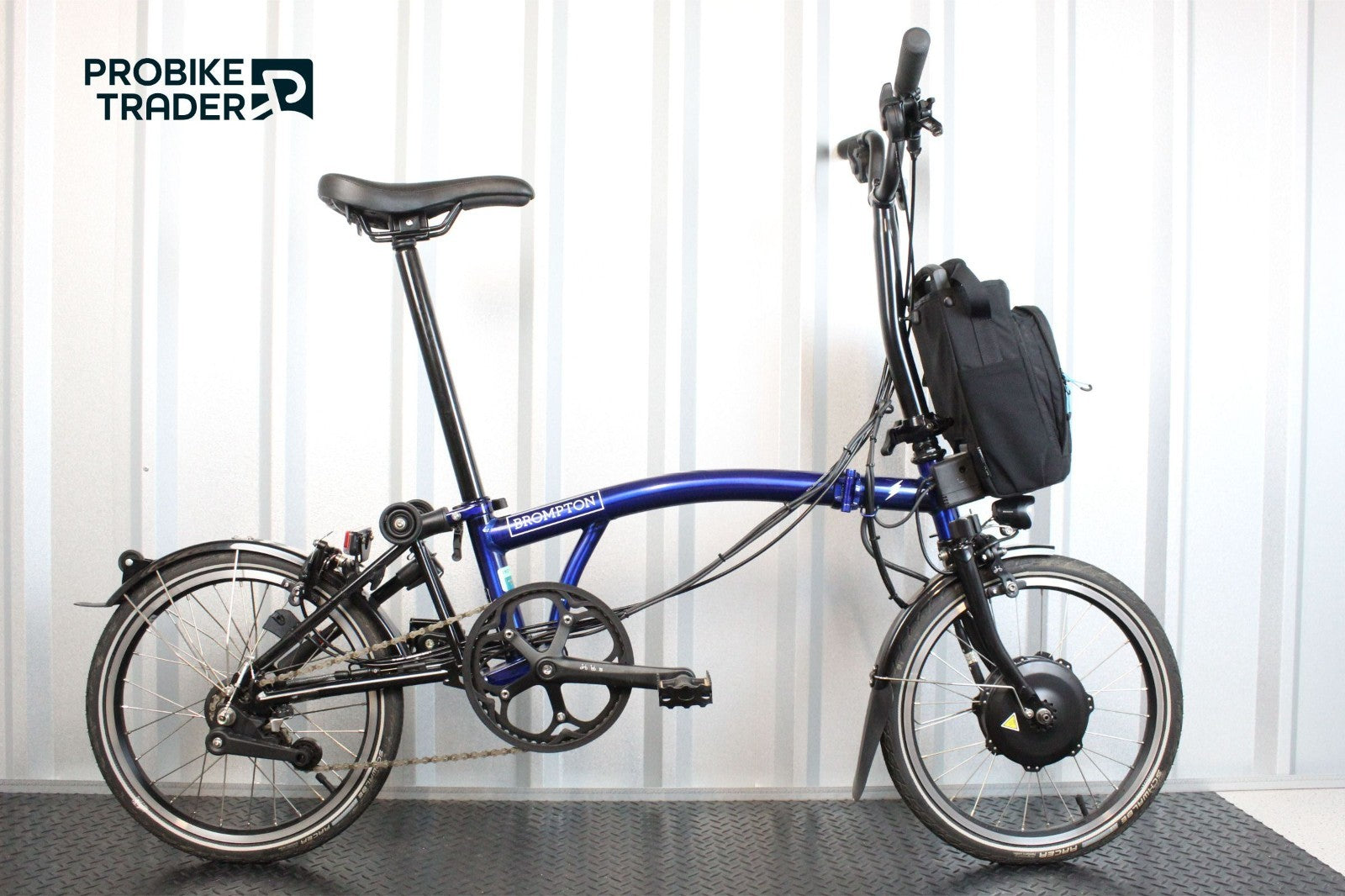 Brompton C-Line E 6 Speed Bolt Blue Lacquer - Lightly Used