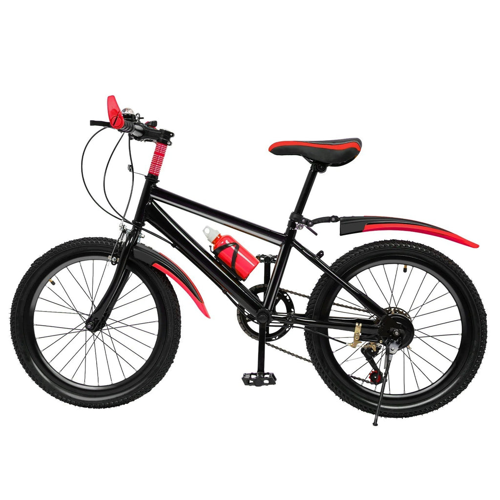 20 Inch Bike for Adult & Kids Folding Mountain Bike 7 Speed Disc Brakes Bicycle