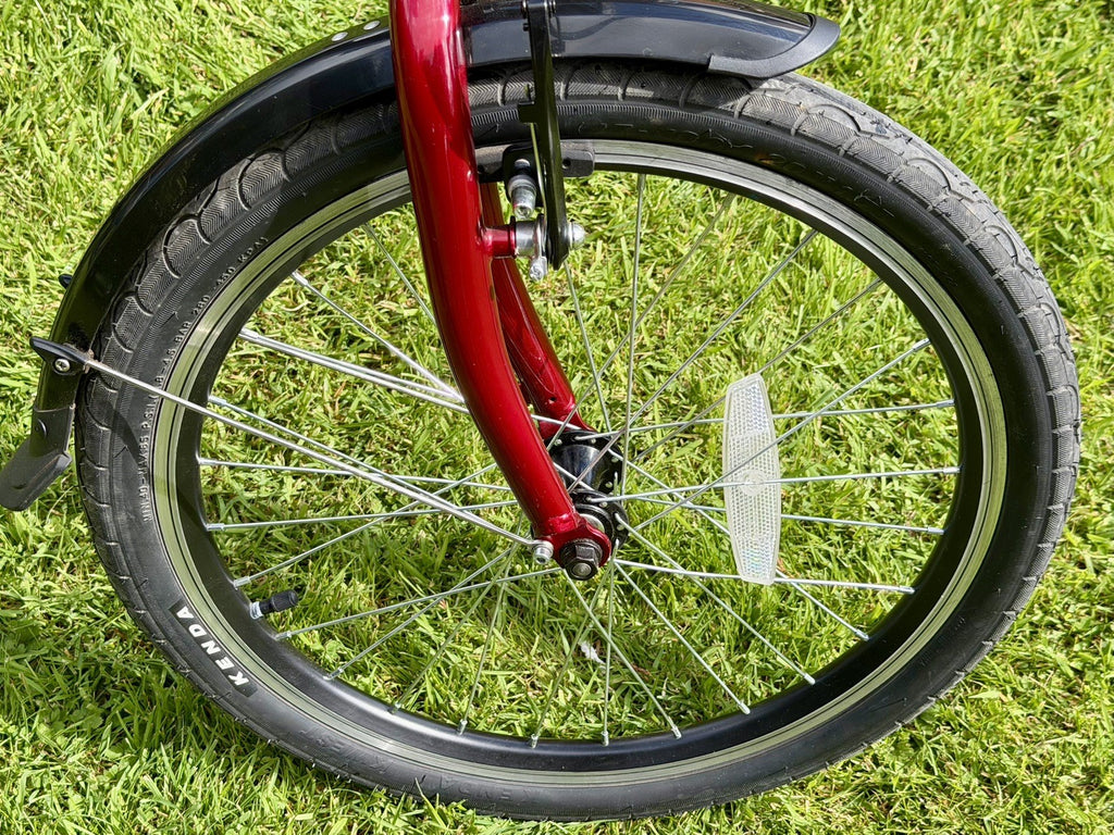 Tern Link A7 Folding Bike - Metallic Red - Rarely Used - Excellent Condition