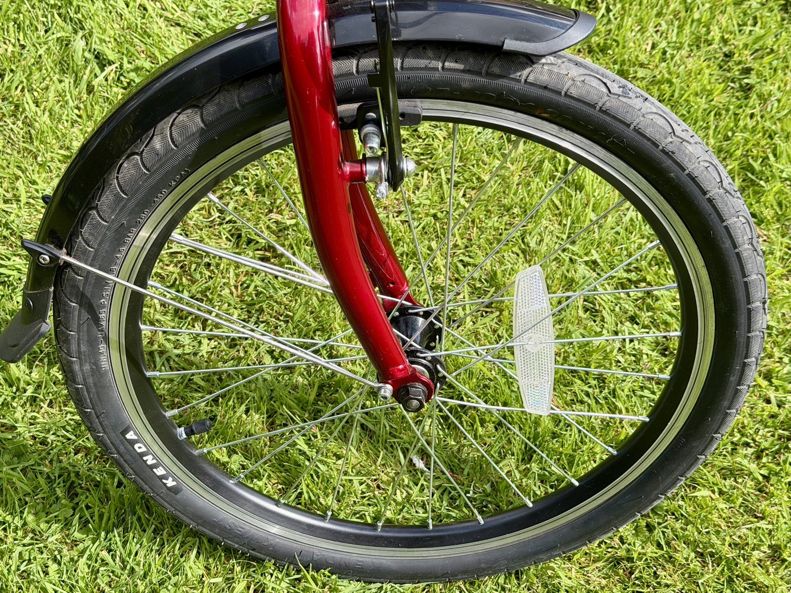 Tern Link A7 Folding Bike - Metallic Red - Rarely Used - Excellent Condition