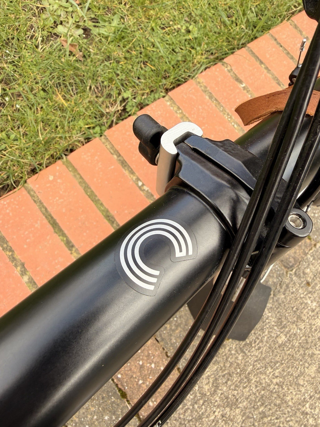 Brompton Folding Bike 6-Speed Black Satin