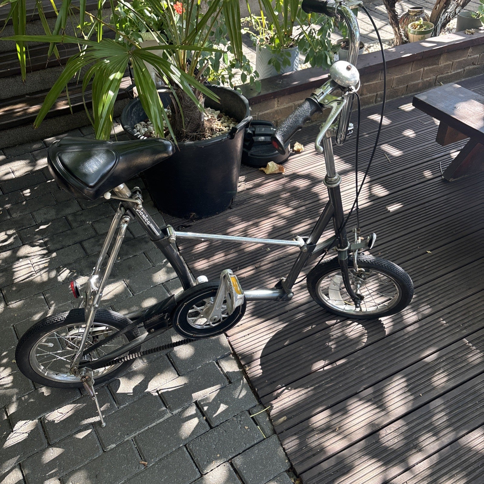 Folding Bike Picnica Bridgestone 1980s Retro